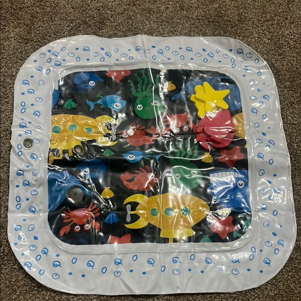 Colorful Underwater Themed Baby Play Mat